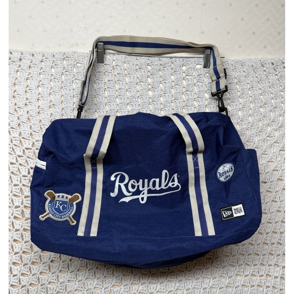 Kansas City Royals 1969 Baseball Duffel Bag Gym Bag New Era Blue Genuine